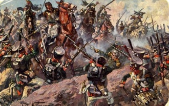 Атака на батальон Ржевского